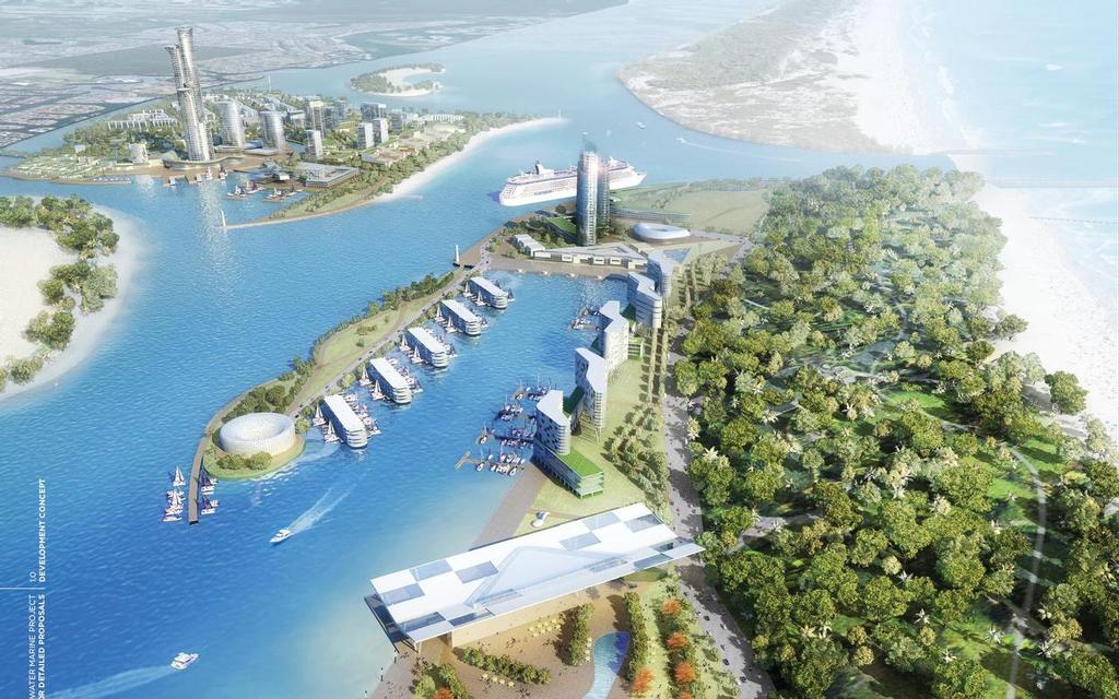 GC Broadwater project © SW
